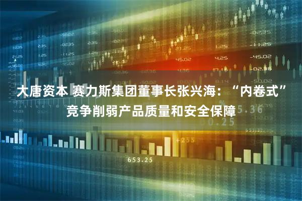 大唐资本 赛力斯集团董事长张兴海：“内卷式”竞争削弱产品质量和安全保障