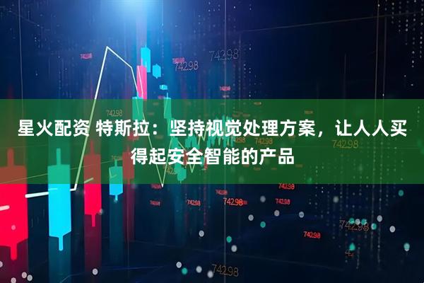 星火配资 特斯拉：坚持视觉处理方案，让人人买得起安全智能的产品