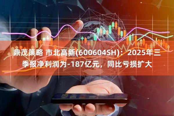鼎茂策略 市北高新(600604SH)：2025年三季报净利润为-187亿元，同比亏损扩大